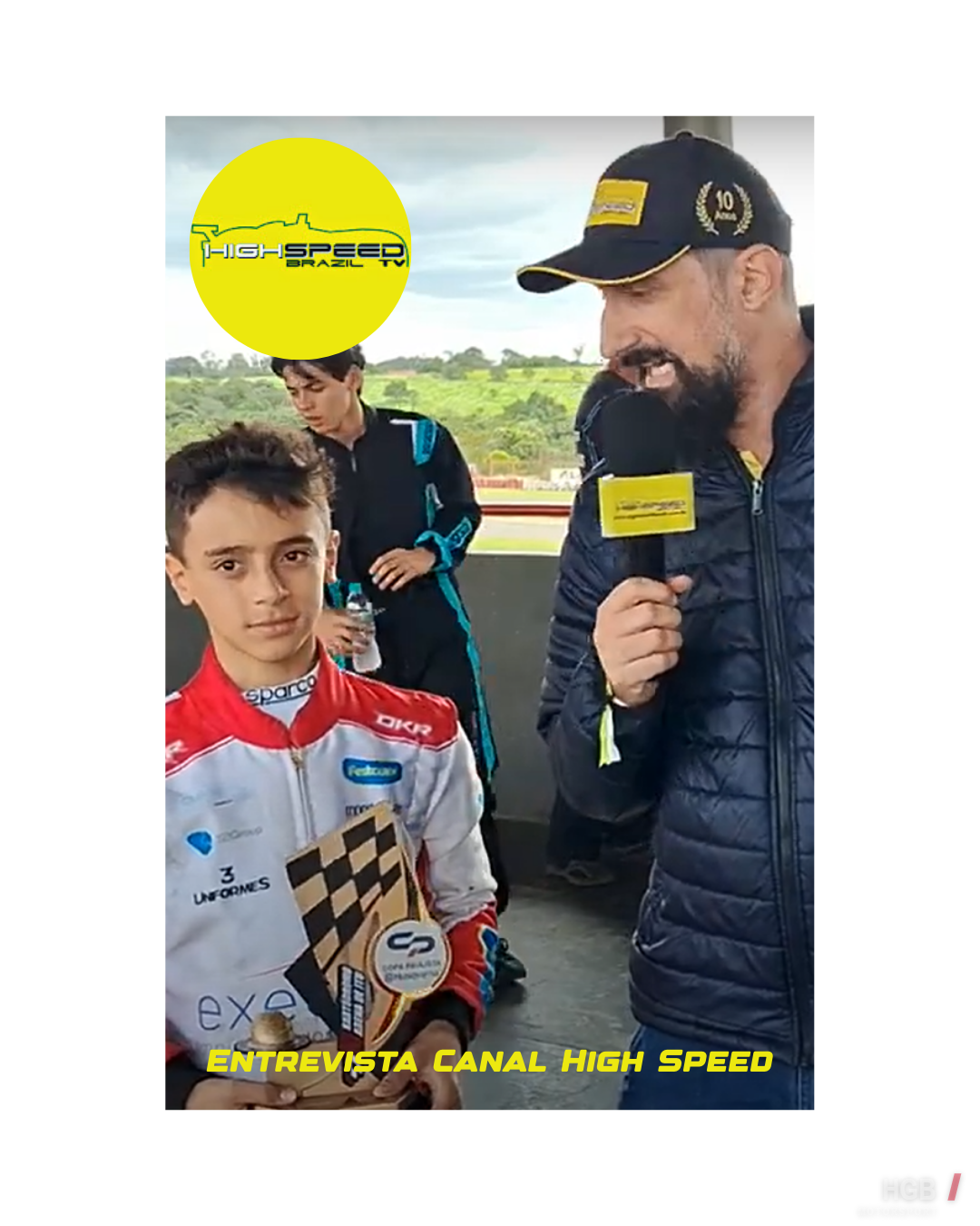 Entrevista de Henrique ao canal High Speed Brazil TV